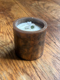 Load image into Gallery viewer, Antique Bronze Crackle Glass Scented Candle