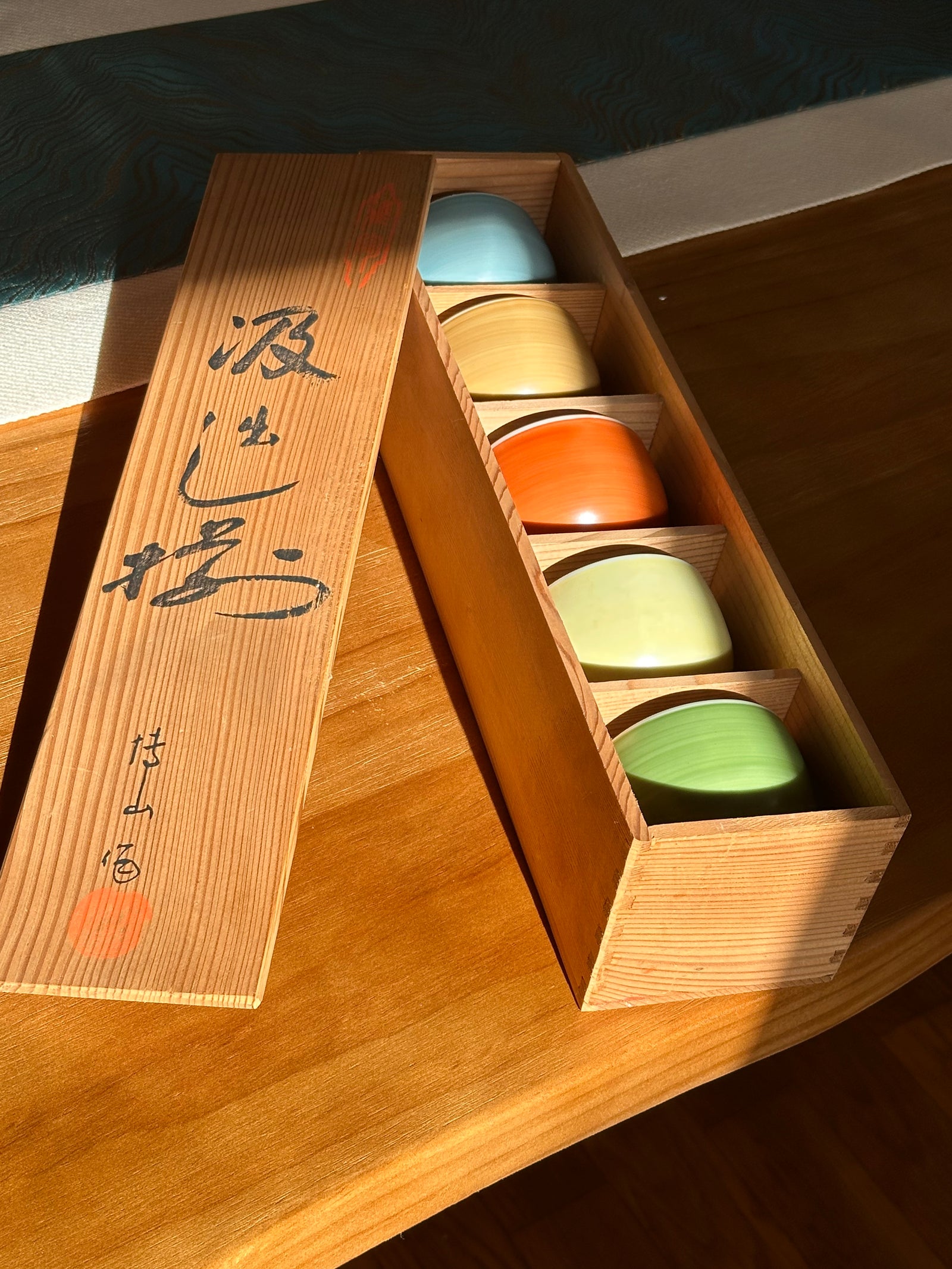 Japanese Tea Ware Scented Candle Gift Set
