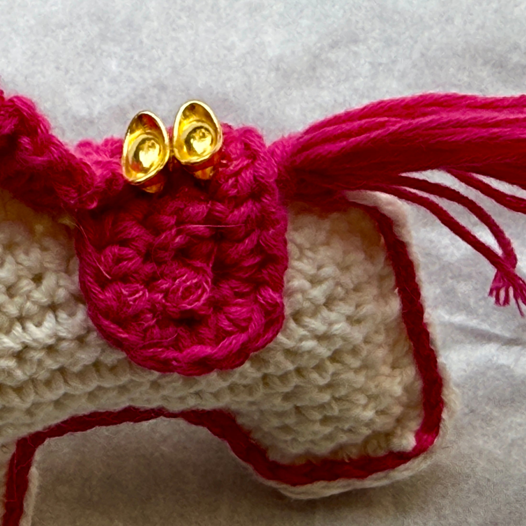 幸運の馬の富のお守り