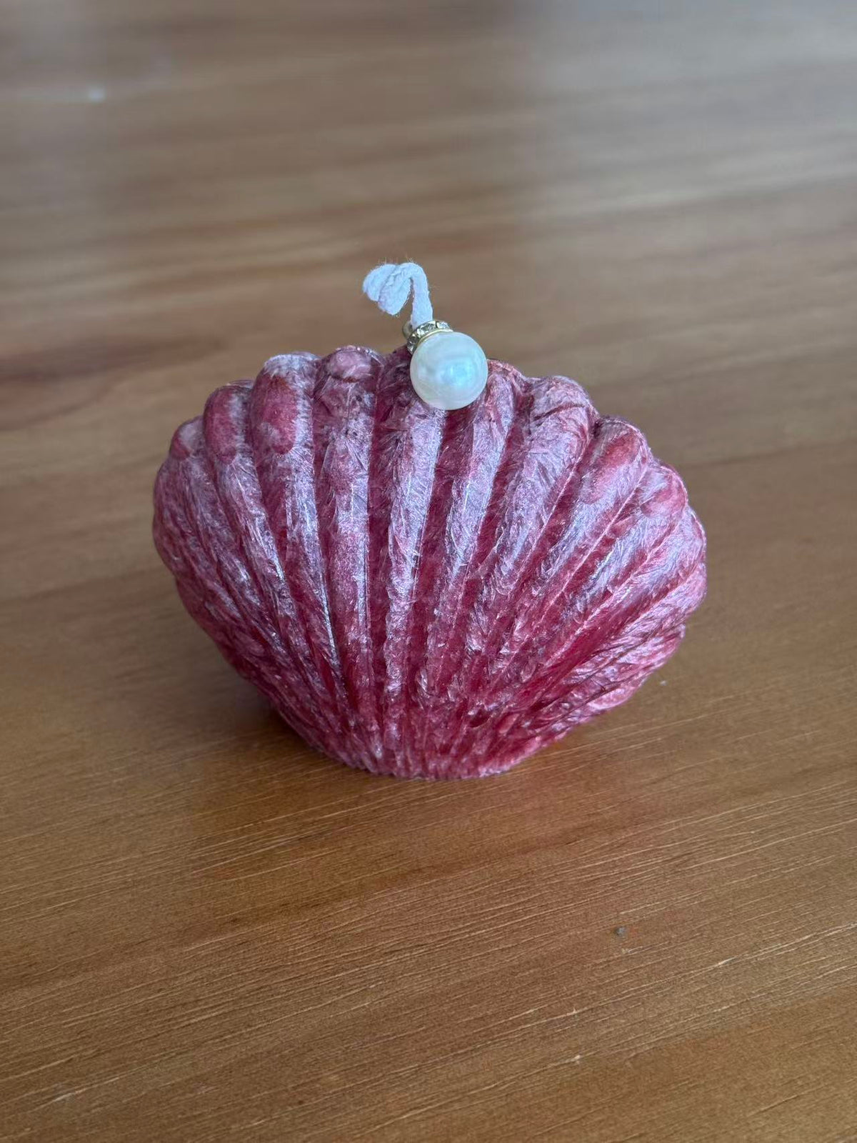 AERFA Pearl Shell Candle, Burgundy / パールシェルキャンドル